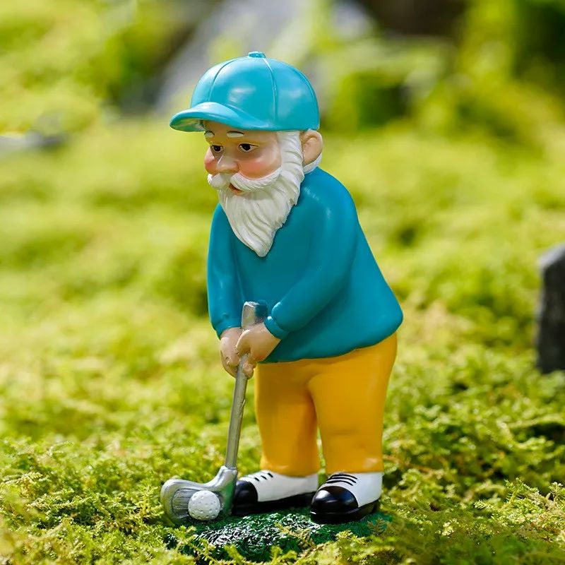 Bonsai Garden Paris - Cute Garden Golf Dwarf Statue, Bonsai
