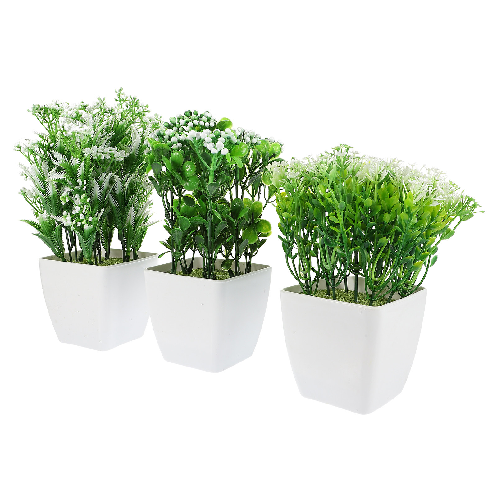 Bonsai Garden And Cafe - 3 unidades de plantas artificiais em