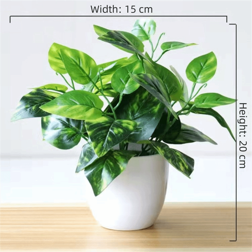 Bonsai Garden Ideas - Mini Flores Artificiais em Vaso, Decoração