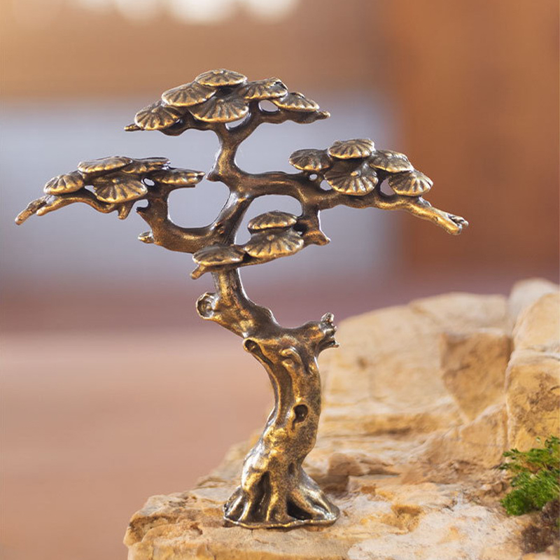Bonsai Garden Ideas - Mini estatueta em miniatura de pinho