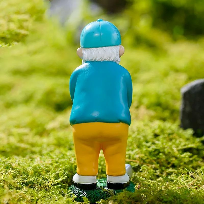 Cute Garden Golf Dwarf Statue, - Bonsai Garden Paris avaliação e preço