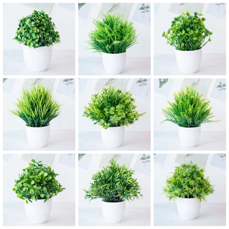 1 unidade de plantas artificia - Bonsai Garden Desk avaliação e preço