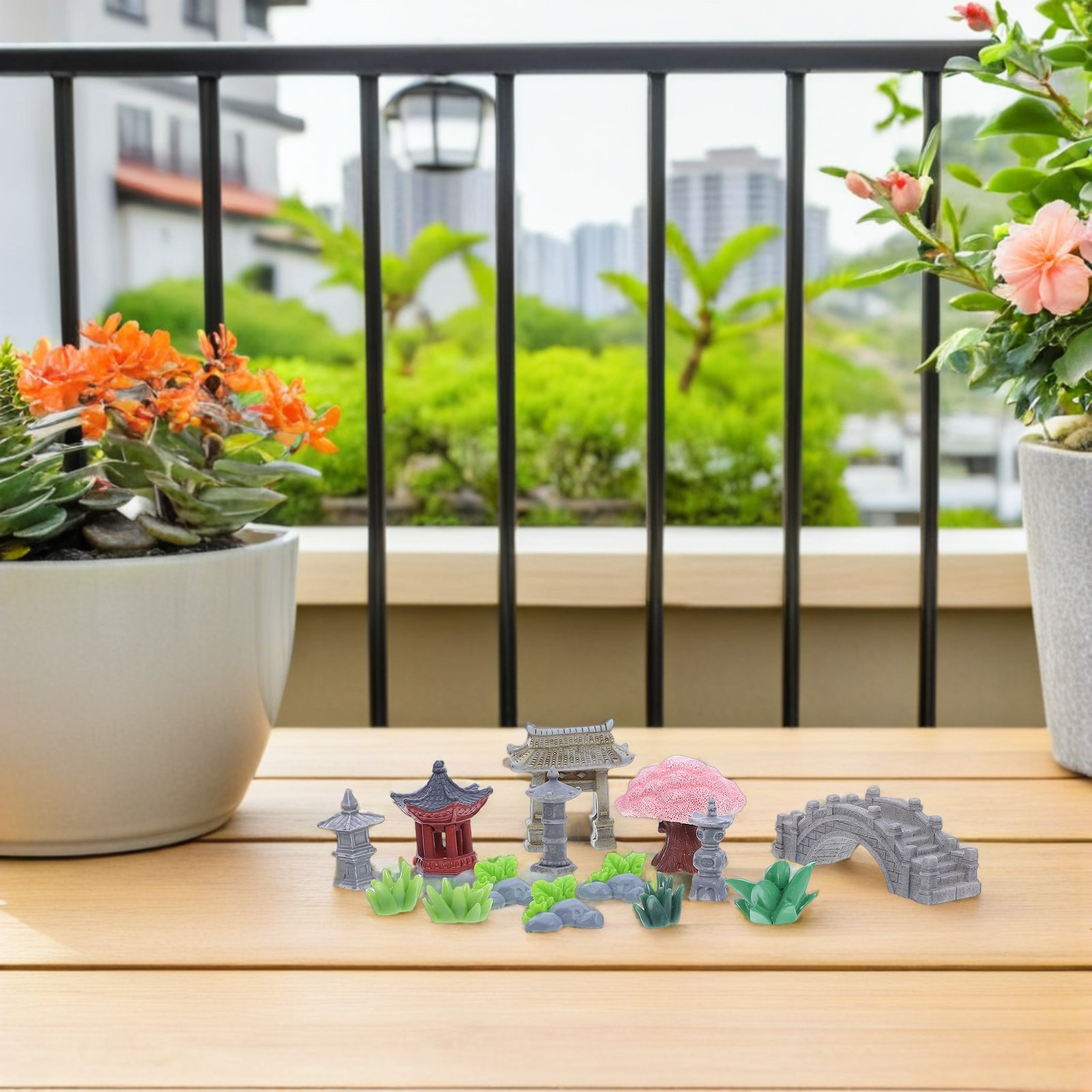 1 Conjunto de Decoração de Pai - Bonsai Garden Desk avaliação e preço