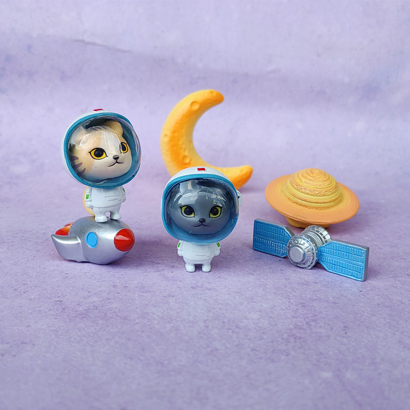 Astronauta Gato Lua Espaço PVC - Bonsai Garden Paris avaliação e preço