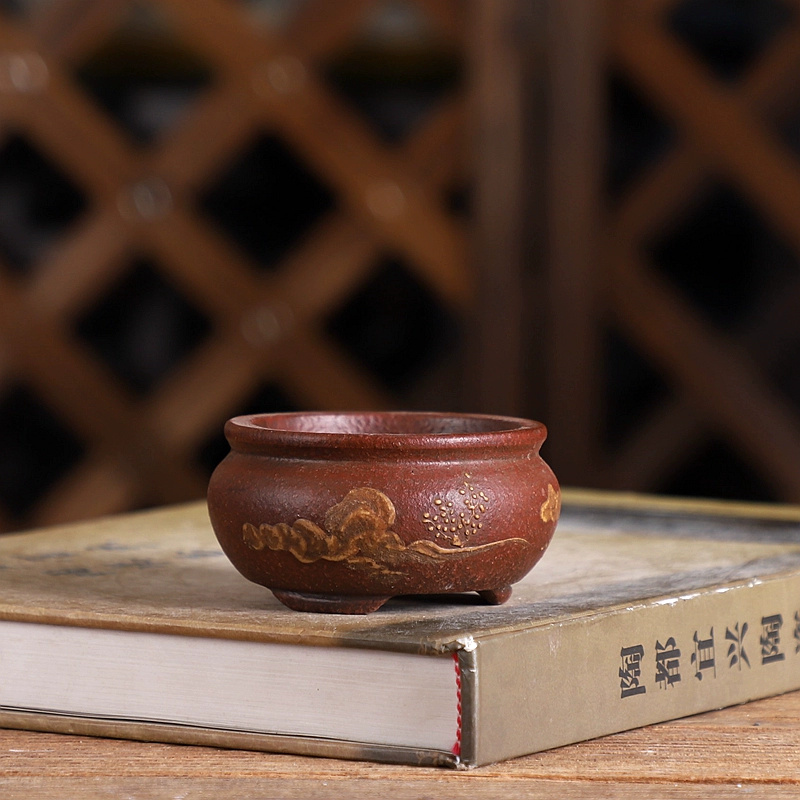 Vaso de Bonsai de Areia Roxa c - Bonsai Garden With Sand avaliação e preço