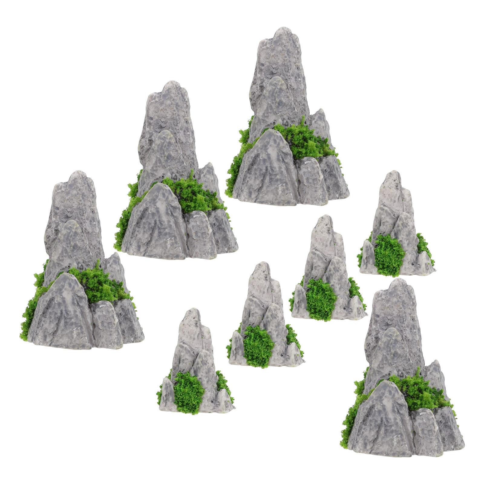 8 Peças de Ornamentos de Resin - Bonsai Garden With Sand avaliação e preço