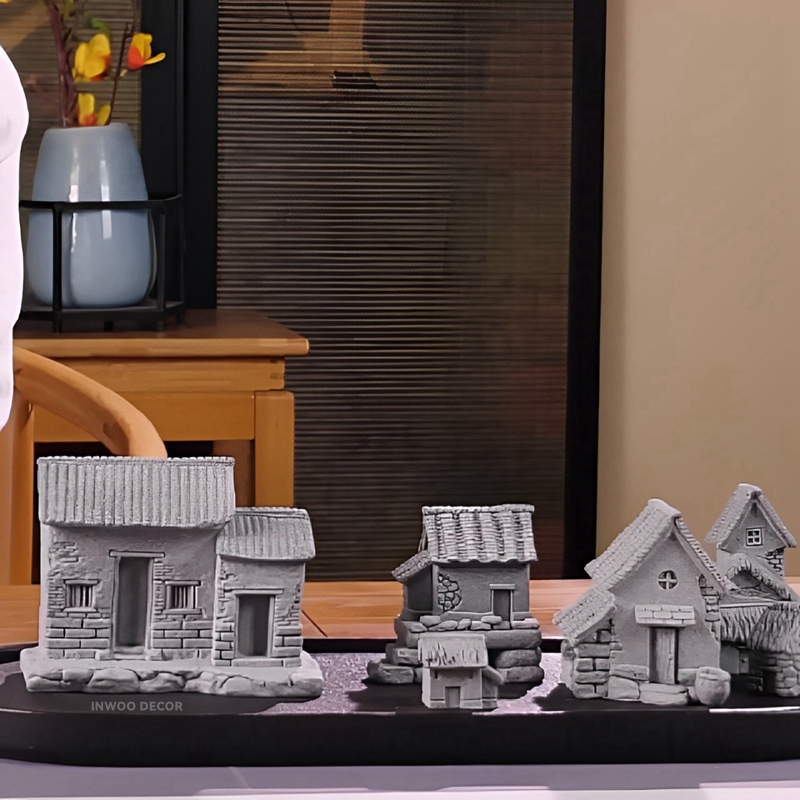 Miniatura Zen Stone House para - Bonsai Garden Paris avaliação e preço