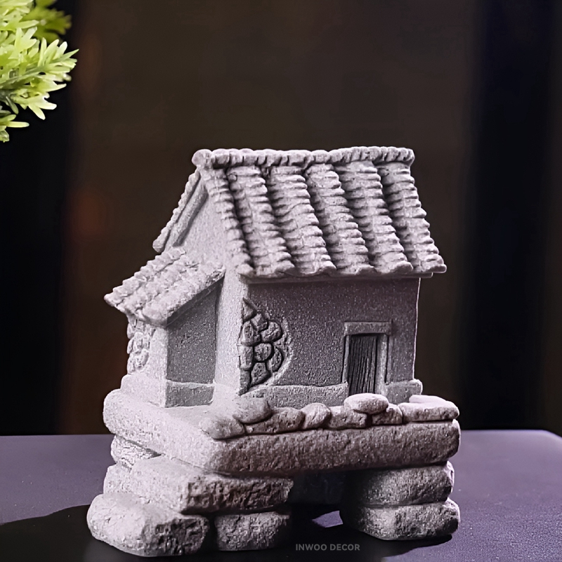 Miniatura Zen Stone House para - Bonsai Garden Paris avaliação e preço