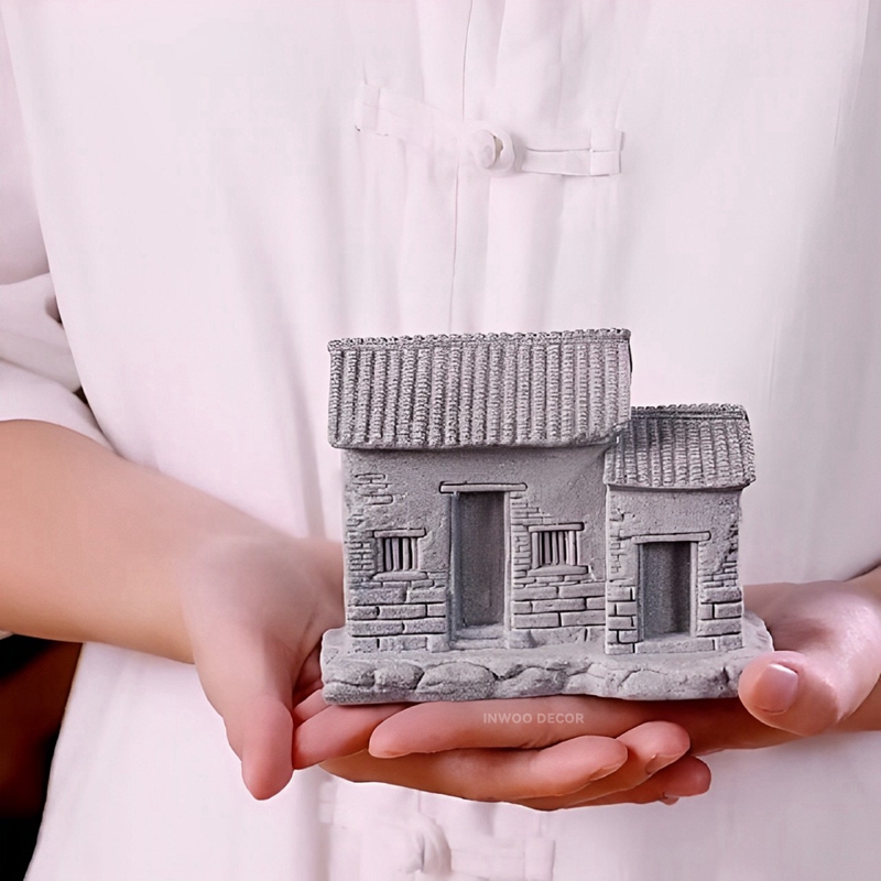 Miniatura Zen Stone House para - Bonsai Garden Paris avaliação e preço