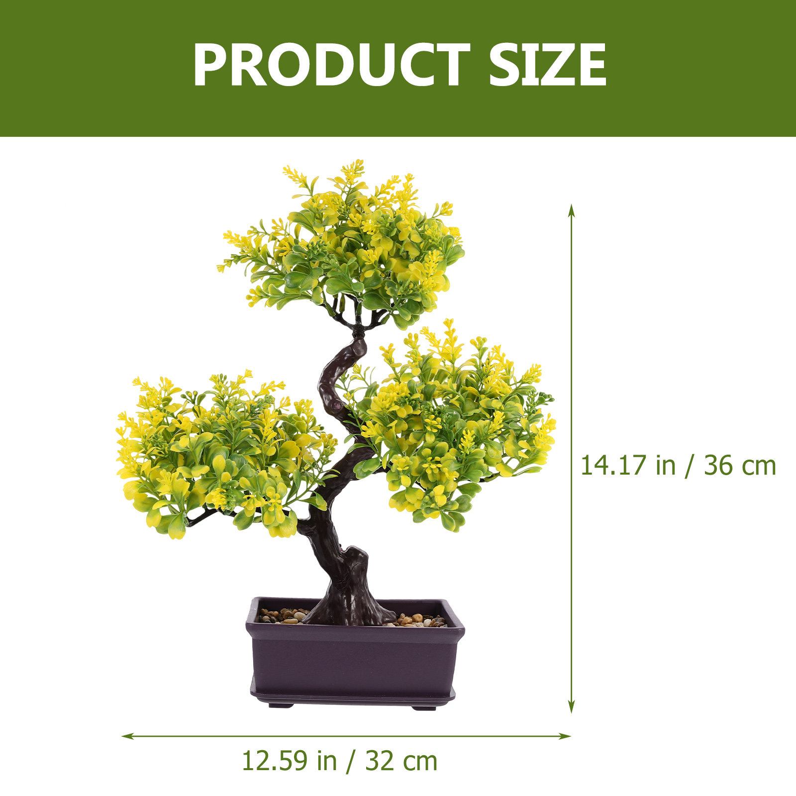 Ornamentos de plantas artifici - Bonsai Garden And Cafe avaliação e preço
